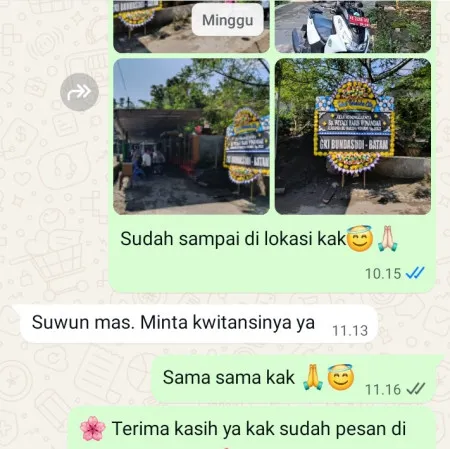 Pengiriman Papan Bunga Duka Pubayasa Pangkah