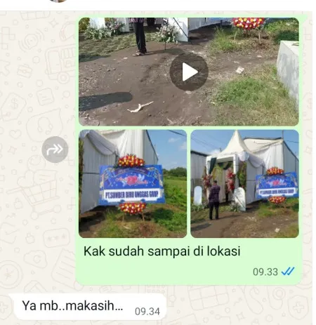 Pengiriman Karangan Bunga Pubayasa Pangkah